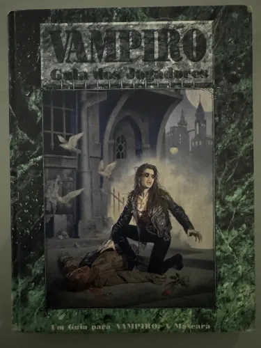 RPG RARISSÍMO Vampiro A Máscara Guia dos Jogadores 1Ed. Editora Devir
