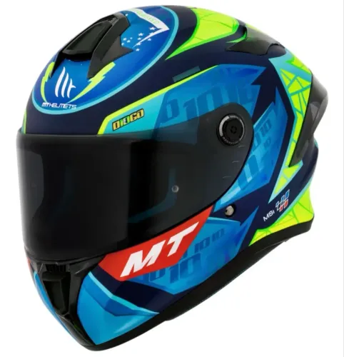 Capacete Mt Helmets Targo S Diogo Moreira C7 Fosco