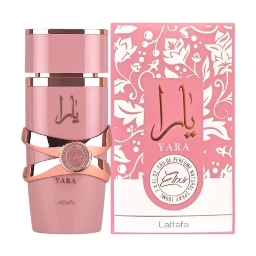 Perfume árabe Lataffa Yara Elixir Feminino Original 100ml