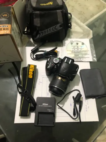 Máquina fotográfica Nikon d3200
