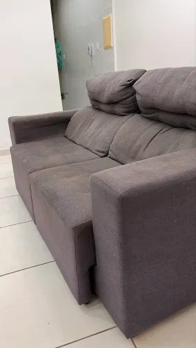 Sofa retratil e reclinavel com 2 lugares