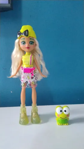 Boneca Keroppi and Dashleen Doll Hello Kitty