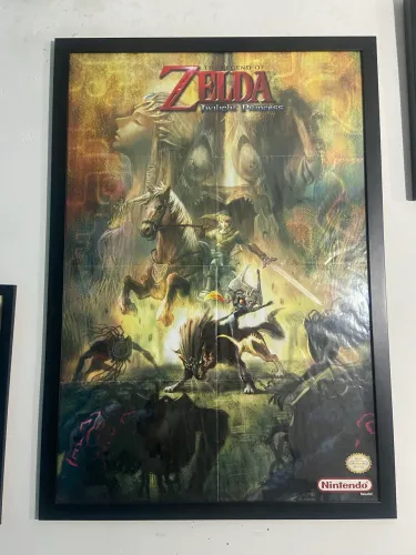 Pôster Zelda twinligth princess original