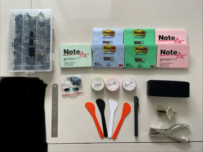 Kit papelaria/escritório