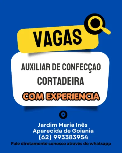 Auxiliar de Confecçao