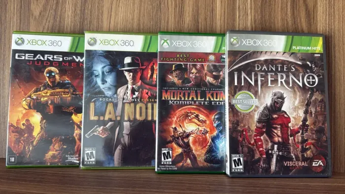 Jogos Xbox 360 Lote 4 jogos