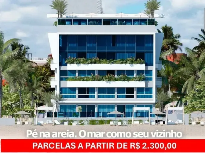 FLAT BEIRA MAR EM PORTO DE GALINHAS ÓTIMA OPÇÃO PARA FAZER SEU INVESTIMENTO