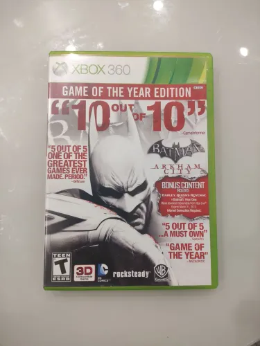 Batman Arkham City GOTY Edition Xbox 360 Original