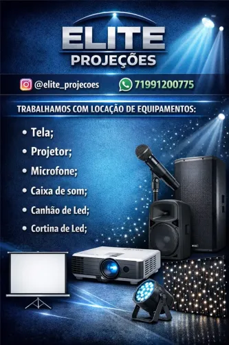 Aluguel de projetor - Datashow 