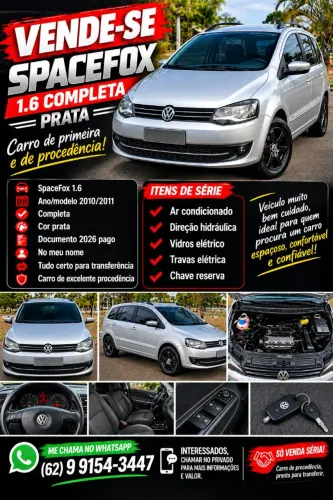 Volkswagen Spacefox 1.6/ 1.6 Trend Total Flex 8V 5P 2011