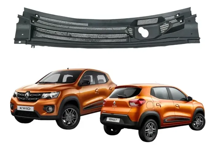 Grade Churrasqueira Parabrisa Kwid Original Renault Preto Fosco
