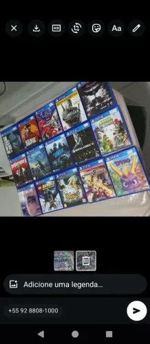Jogos originais PlayStation 4 valores a partir de 70 reais
