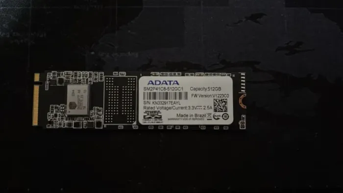 SSD ADATA 512GB M.2 NVMe Ultra Rápido - Excelente Estado