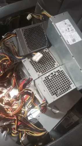 Fonte ATX funcionando apenas 25 reais