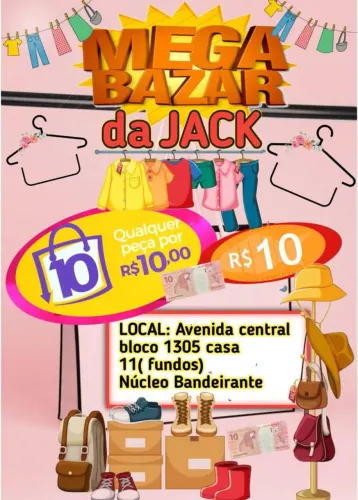 LOTE DE ROUPAS PARA BAZAR