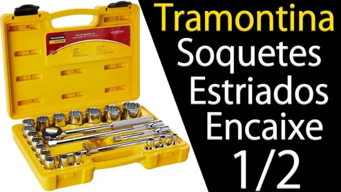 Jogo Tramontina Maleta Soquetes Estriados