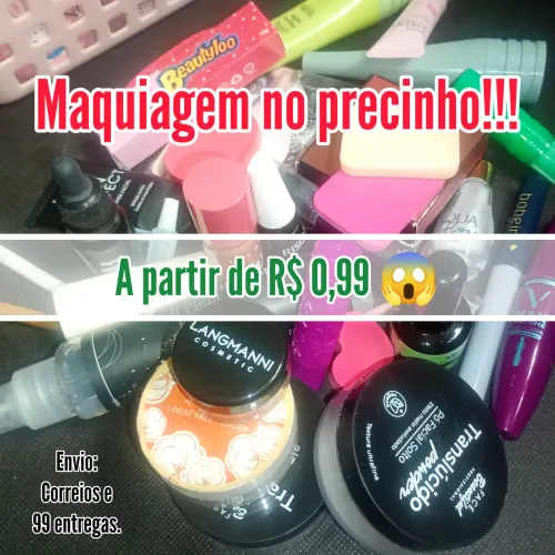 Maquiagem no PRECINHO!!!