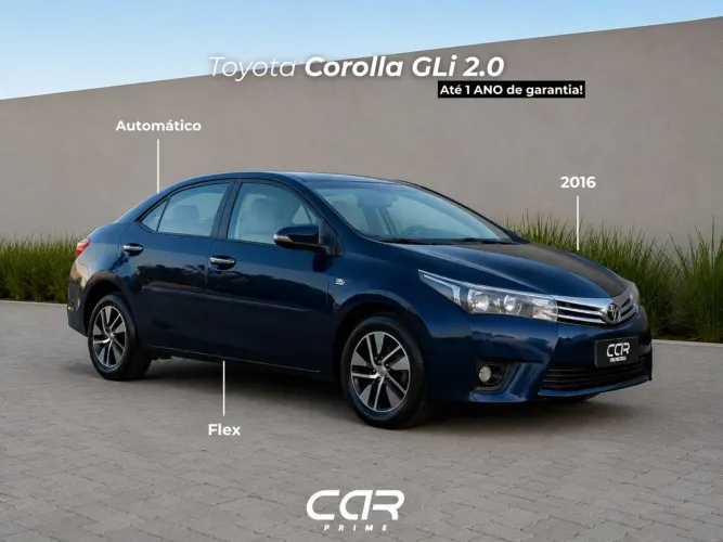 Toyota Corolla GLI 1.8 Flex 16V Aut. 2016