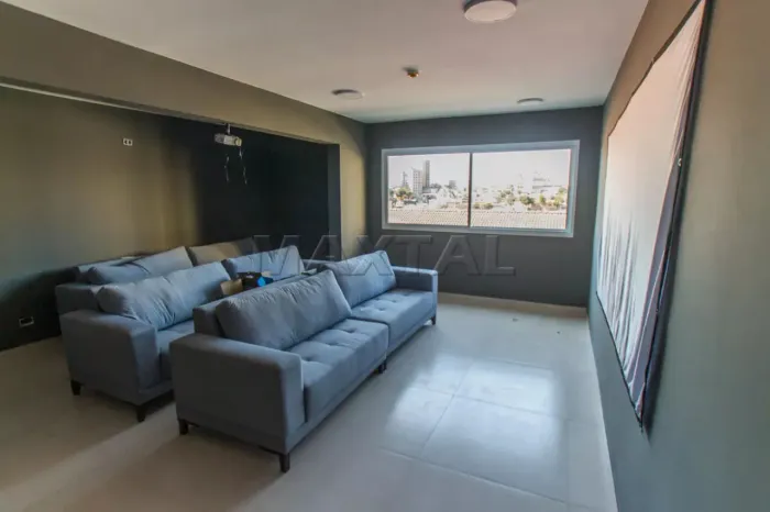 Studio para locação com 25m², Mobiliado 1 quarto e sem vaga de garagem.