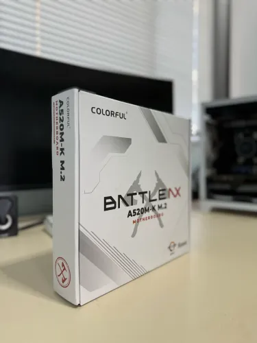 NOVO - Placa Mãe A520M-K M.2