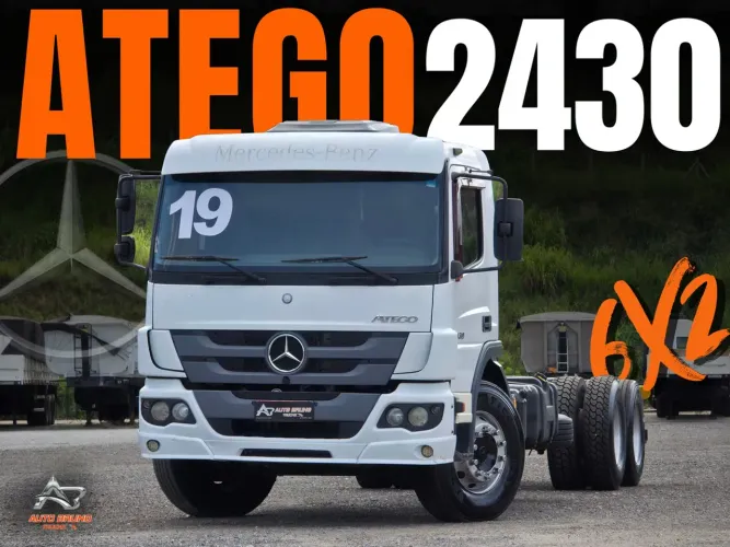 Mercedes-Benz Atego 2430 6x2 2019 Automático