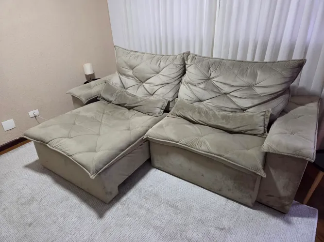 Sofá retrátil e reciclável fendi (2.50m)