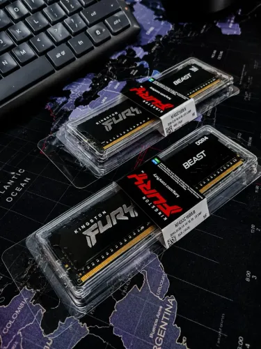 Memória RAM Kingston DDR4 3200 8gb - Nova - Lacrado