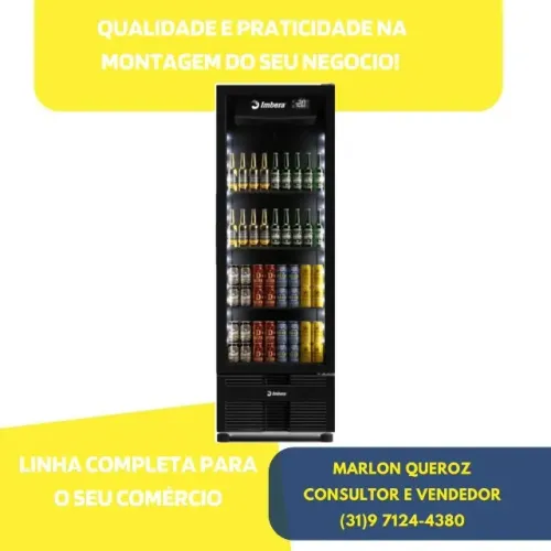 Cervejeira Porta de Vidro 560L Imbera Nova