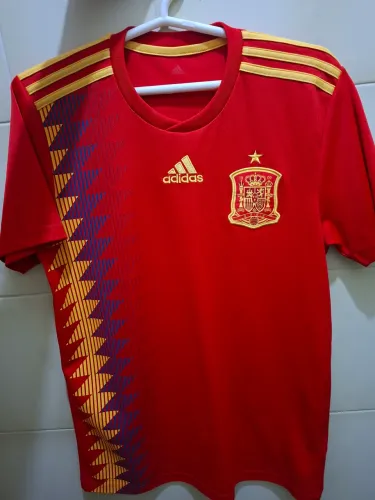 Camisa Espanha Copa 2018 - P
