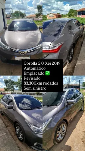 Toyota Corolla XEI 2.0 Flex 16V Aut. 2019