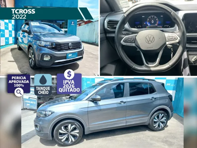Volkswagen T-Cross 1.0 TSI Flex 12V 5P Aut. 2022