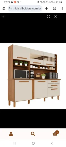 Armário Cozinha temos cama casal de R$ 380,00 sofá R$ 490,00
