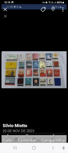 Vendo coleção de 90 caixas de fósforos- Nacional e importadas- Todas seladas ótimo estado 