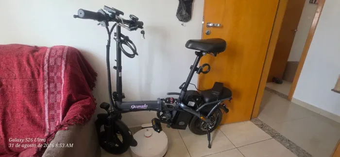 Bicicleta elétrica dobrável 9 CAVALO
