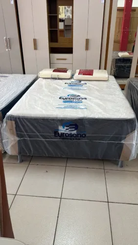 Cama de Casal Eurosono com Molas Ensacadas