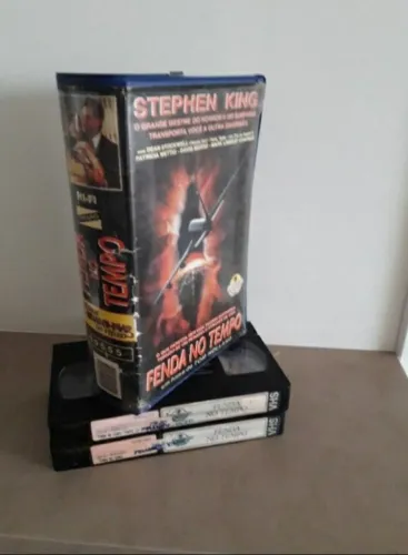 Fita Vhs Dupla Fenda no Tempo - Stephen King