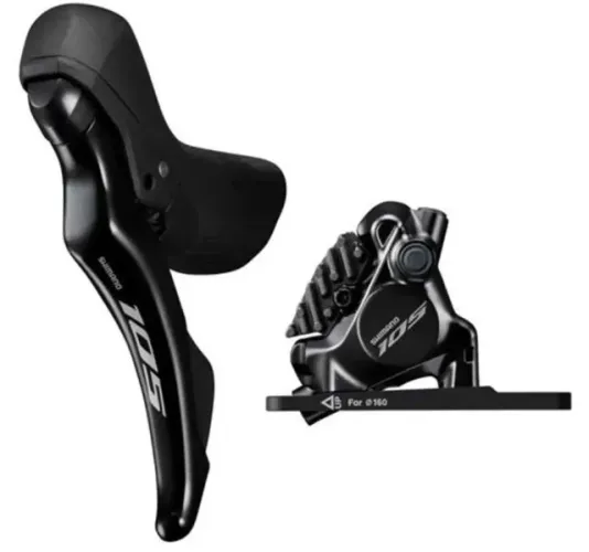 Alavanca Shimano Sti 105 R7050 2v Hidraulico Com Pinça R7070