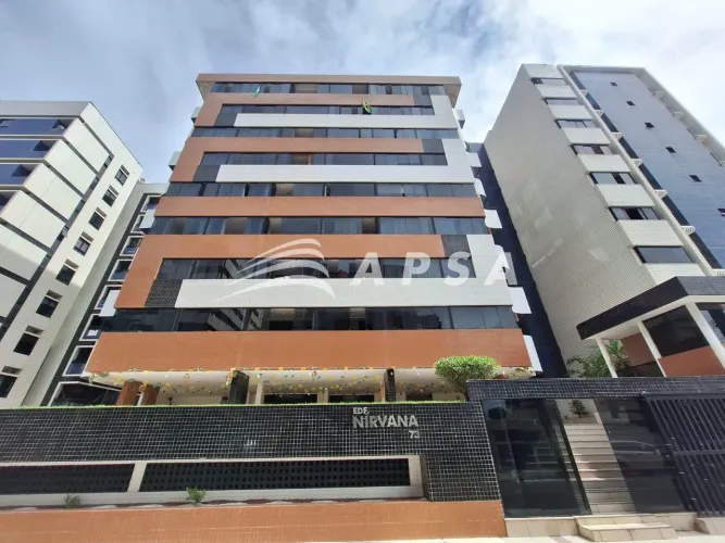 EDF. NIRVANA - ÓTIMO APARTAMENTO TRÊS QUARTOS COM 120 M2 NA JATIÚCA. O EDIFÍCIO NIRVANA FI