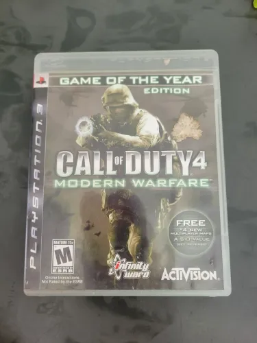 Jogo Call of Duty Modern warfare 4 PS3 original 