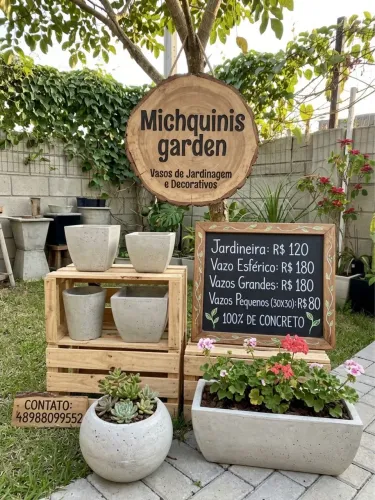 Vazos decorativos e de jardinagem