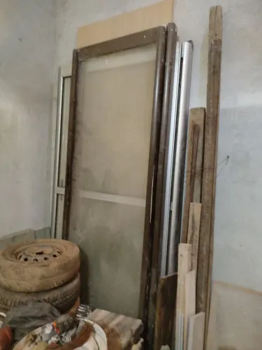 Porta de esquadria de alumínio
