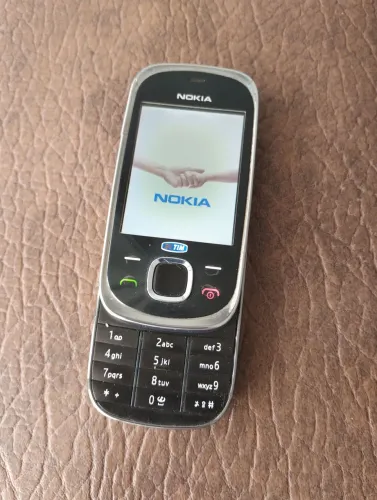 Celular NOKIA 7230 Vintage Raridade 32MB Slide Black Funcionando