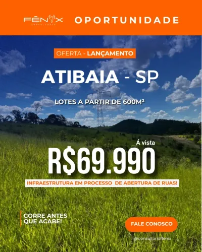 Lotes Atibaia Direto C/ Dono