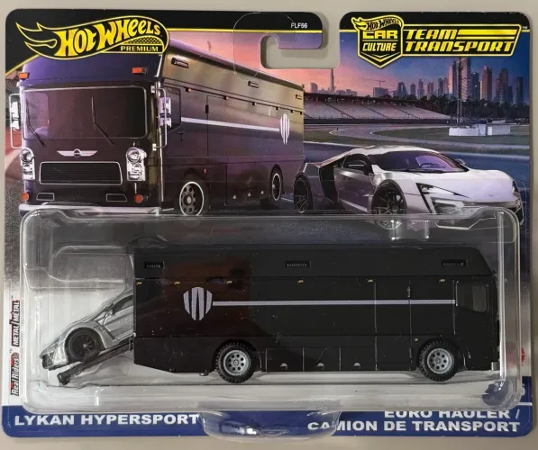 Hot wheels premium team transporte Lykan