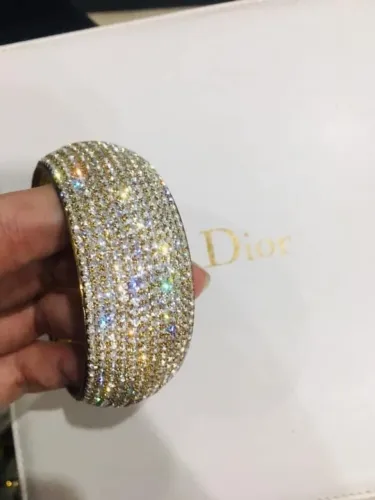 Pulseira Toda em Strass, Maravilhosa