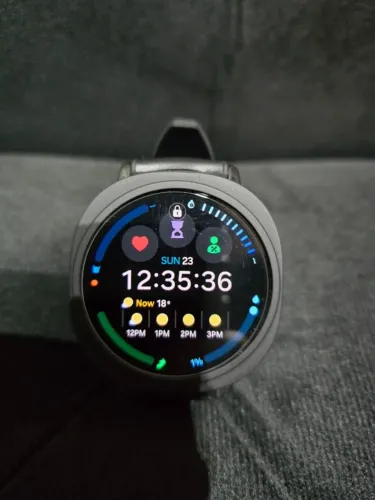 Samsung Galaxy Watch 8 44mm LTE Grafite e Acessórios Novo c/ NF!