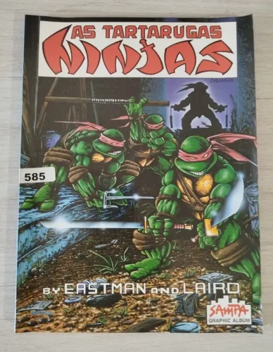 HQ Quadrinhos Tartarugas Ninjas - Sampa Graphic Album