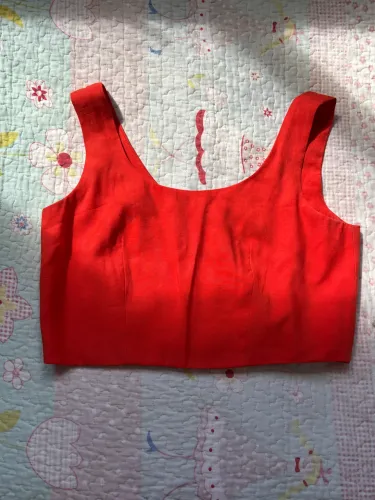 Cropped laranja