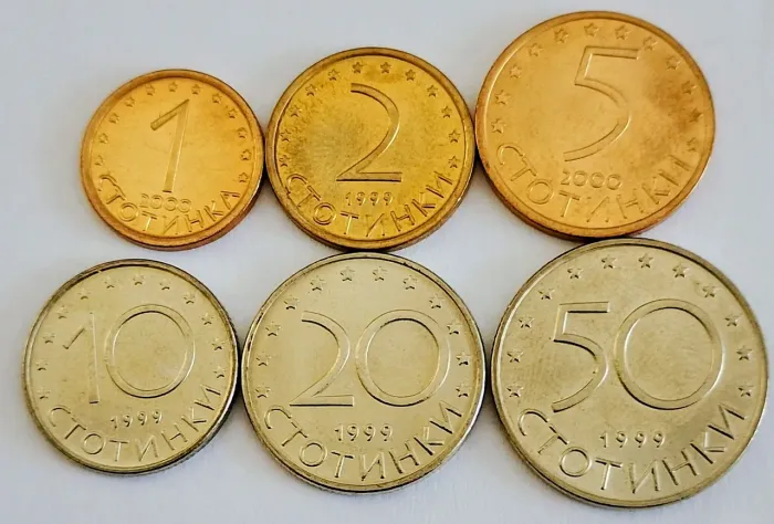Moedas da Bulgaria