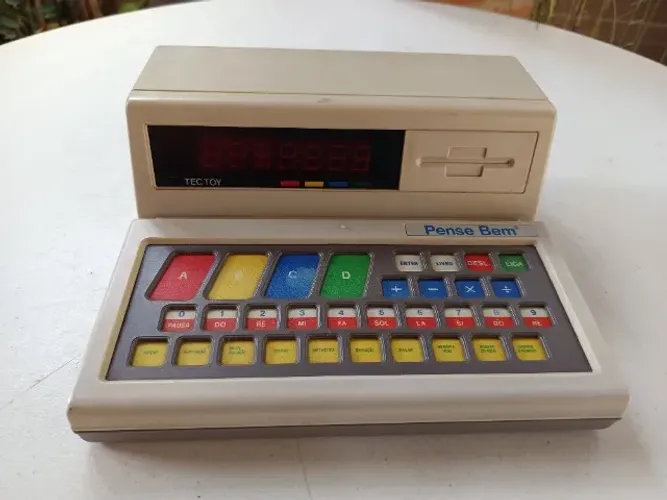 Brinquedo Antigo Pense Bem Tec Toy Vintage - Não Testado